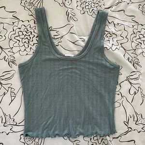 Blue Fitted Cami TankTop